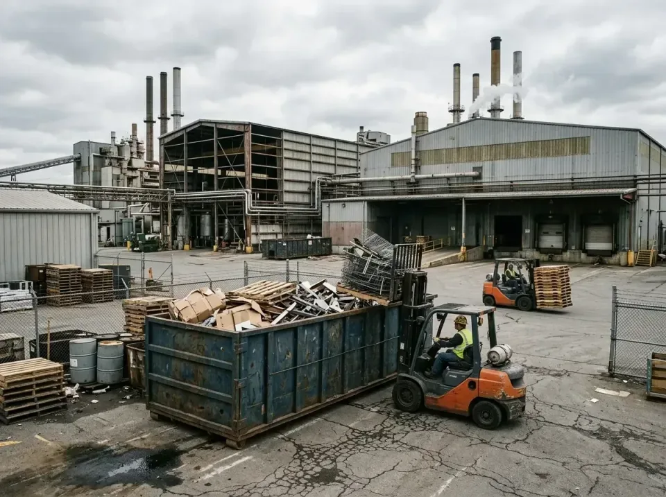 industrial-factory-scrap-conta-003 — frequently asked questions, Cheap Roll-off Dumpster Rentals in La Verkin, UT